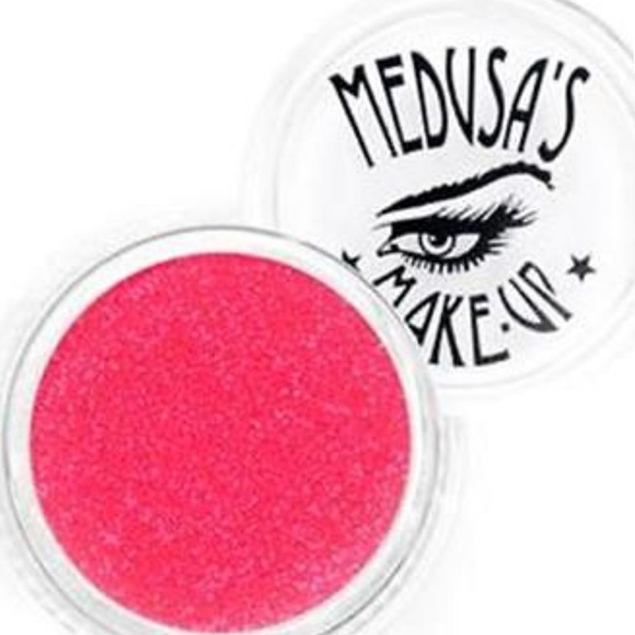 🌟💙NEON RED Medusa Makeup Glitter Pot NWT - Picture 2 of 8